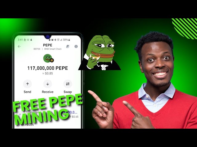 Nouveau robot minier Pepe gratuit en 2025 - 100% fonctionnel et payant