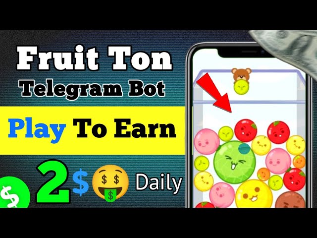 Fruitton 새로운 전보 Usdt Bot 🤑 | 과일톤 | 텔레그램으로 돈을 버는 방법 | 온라인으로 돈을 벌다