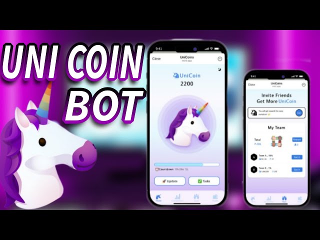 NOUVEAU BOT TELEGRAM QUI PROMET// UNI COIN// REJOIGNEZ TÔT ✅📝