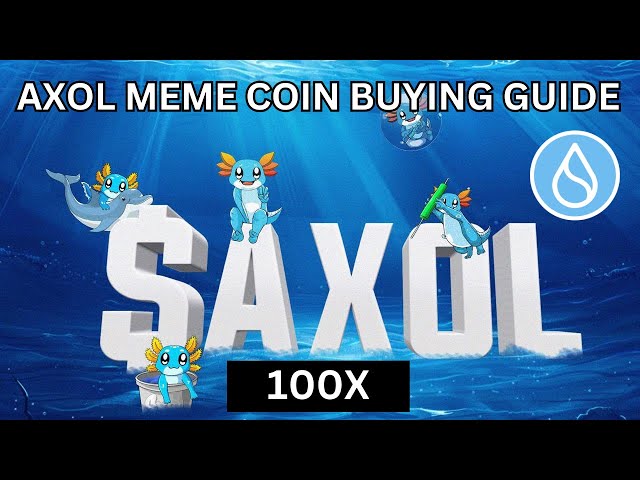 How To Buy Axol Meme Coin on SUI Network | Step By Step Guide