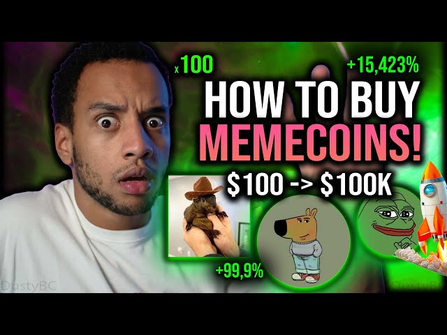 COMMENT ACHETER DES CRYPTO MEMECOINS AVANT QU'ILS 100X, GUIDE SIMPLE ! (Chillguy, Pnut, ACT)