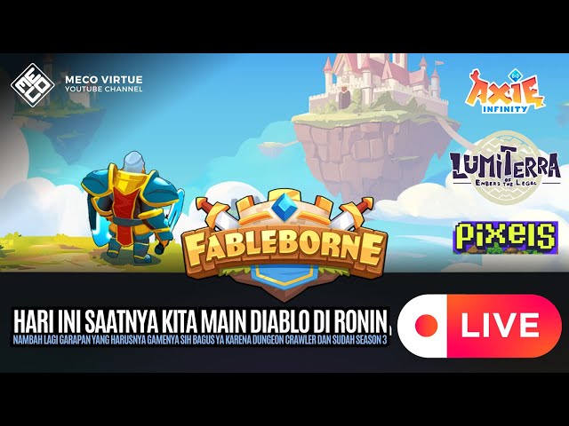 🔴 이것은 Ronin의 Diablo Cuan 게임입니다 - Fableborne - MECO LIVE #213