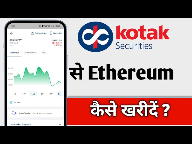 Kotak Neo Is Ethereum Crypto Coin Kaise Kharide, How To Buy Ethereum ETH In Kotak Neo