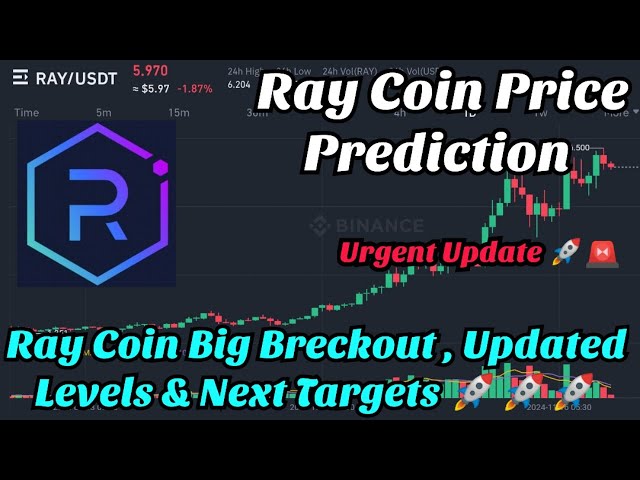 Prévision de prix du Raydium Coin | prévision du prix des pièces de monnaie Ray | Prévision de prix Raydium