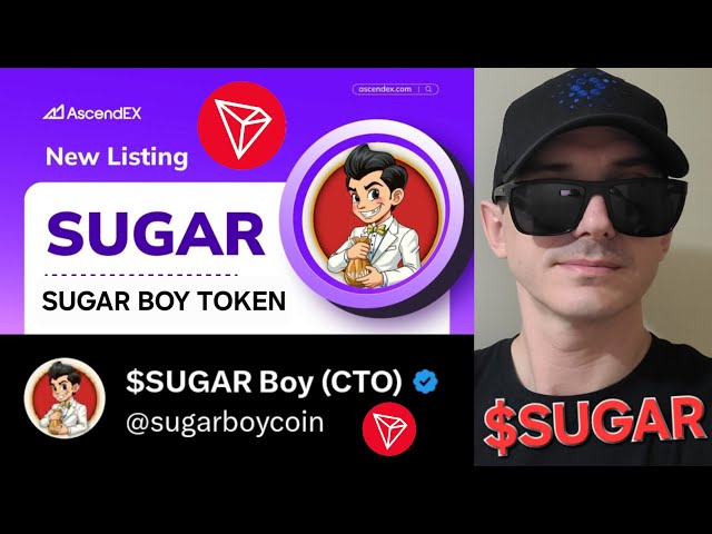 $SUGAR - SUGAR BOY 토큰 암호화폐 TRX TRON MEMECOIN 구매 방법 BITMART SUNSWAP ASCENDEX XT MEME