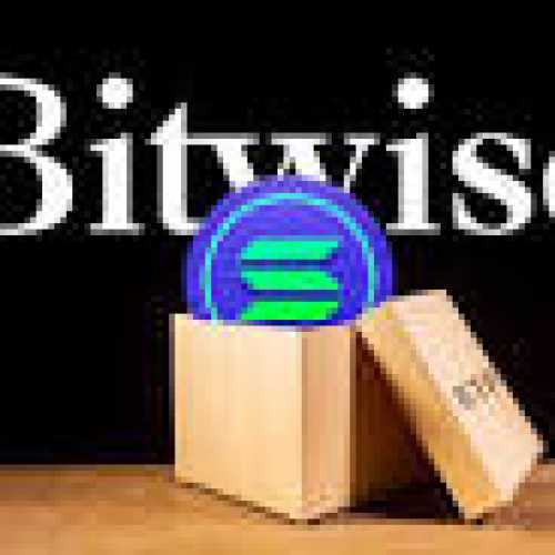 Bitwise 资产管理公司加入将首个 Solana ETF 推向市场的竞赛