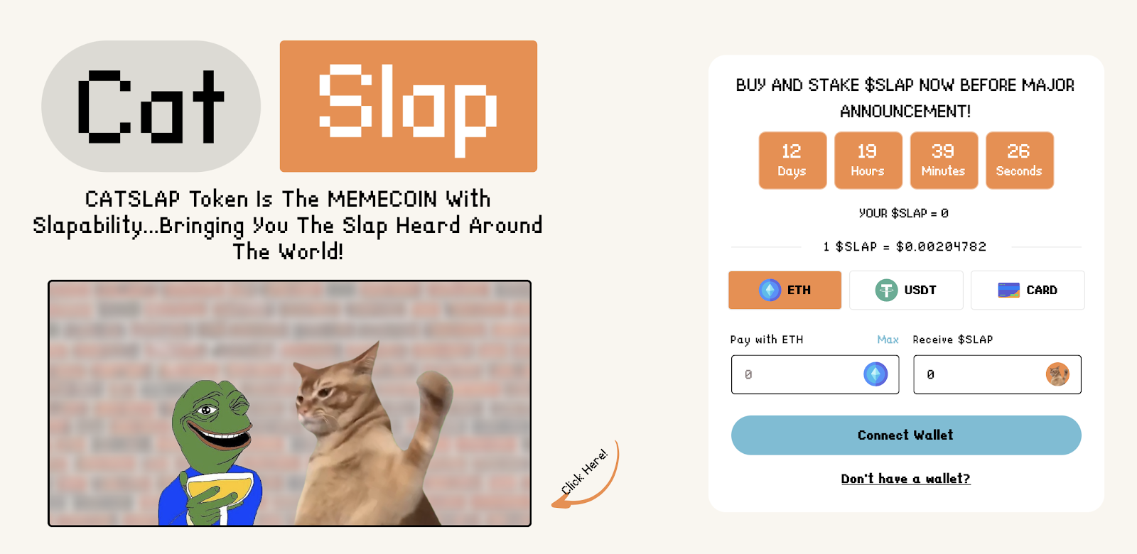 CatSlap ($SLAP) Is the Viral Meme Coin Shaking Up Crypto!