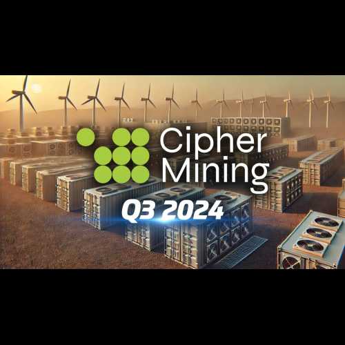 深入了解 Cipher Mining 2024 年第三季的業績。從收入挑戰到機隊升級、資料中心擴展和人工智慧/高效能運算計畫的策略投資。了解這個比特幣礦機的下一步是什麼！