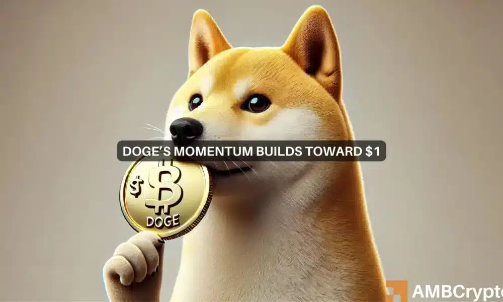 Dogecoin(DOGE) 가격 예측: DOGE가 $0.40 표시를 되찾은 후 $1에 도달할 수 있습니까?