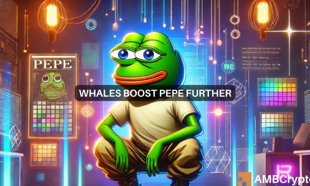 Pepe Whale 增持 309.6B 代幣，顯示市場信心