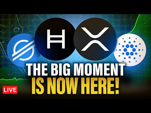 BREAKING LIVE NEWS: DER GROSSE MOMENT IST DA – XRP XLM HBAR ADA & MEHR