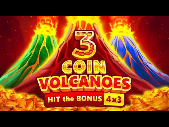 3 Coin Volcanoes-Slot von 3 Oaks Gaming | Anhänger