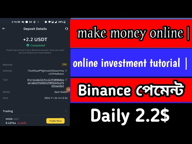 Geld online verdienen | Wie man TRX-Münzen verdient | Online-Investment-Tutorial | Fast-Mining-Website |