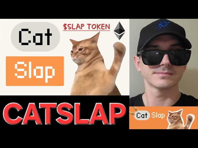 $SLAP - CATSLAP TOKEN CRYPTO COIN HOW TO BUY CAT SLAP ETH ETHEREUM MEMECOIN UNISWAP BLOCKCHAIN MEME