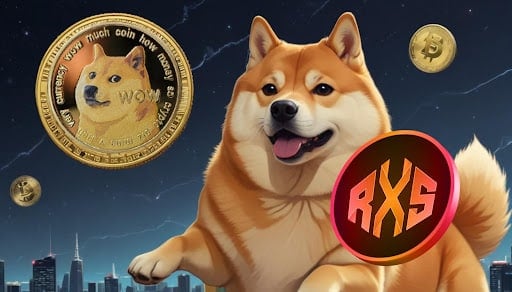 Dogecoin(DOGE)이 6달러로 상승하고 Rexas Finance(RXS) 사전 판매 모멘텀 확보