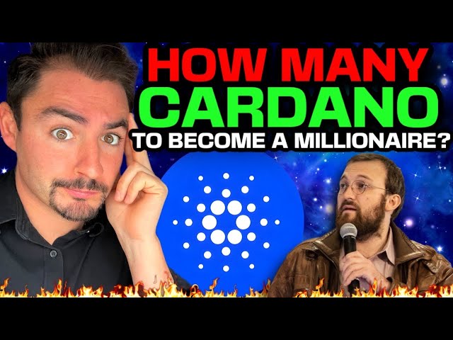 백만장자가 되려면 얼마나 많은 Cardano가 필요합니까? (ADA 가격 예측 2025) Cardano 창립자 속보!