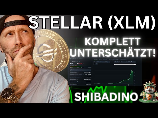 KRYPTO💥STELLAR (XLM) 2024 ,,Komplett unterschätzt''❗XRP oder XLM❓Mmemecoins: SHIBADINO PRESALE!