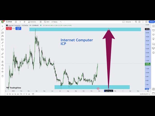 Internet Computer (ICP) Krypto-Preisvorhersage 2024