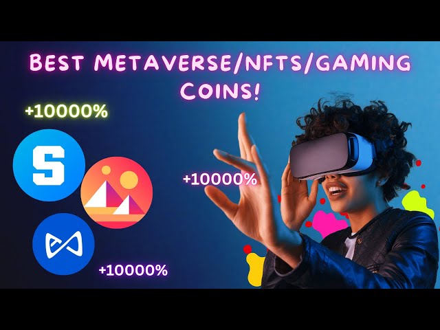 이 METAVERSE/NFT/GAMING 코인으로 $10,000를 $100,000로 바꾸세요! | SAND, MANA, AXS... 100% 랠리!