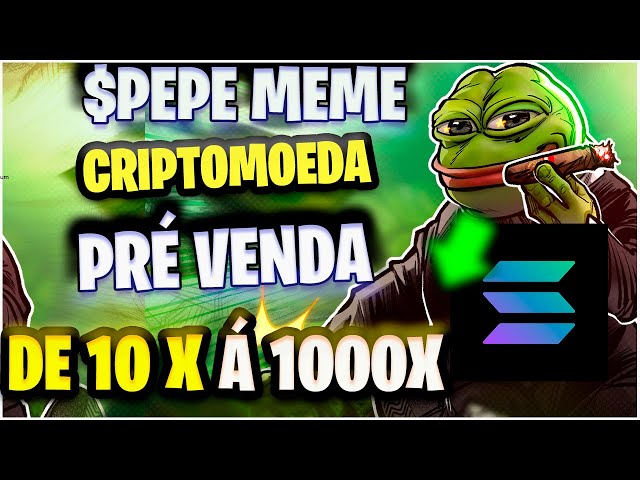 PEPE MEME 新加密貨幣預售，SOLANA x100