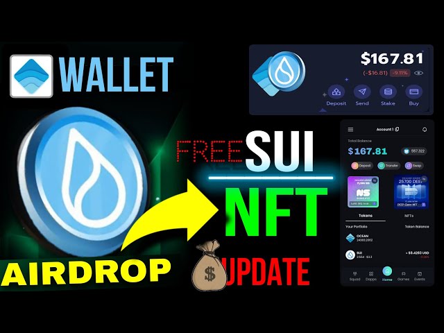 Sui Airdrop | Mise à jour du minage du portefeuille Wave | Réclamation Nft du portefeuille Wave | Retrait Airdrop du portefeuille Wave