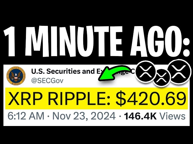 XRP RIPPLE: GROSSER SIEG ÜBER SEC GENEHMIGT! 420,69 $ JETZT JETZT! - RIPPLE XRP-NEWS HEUTE