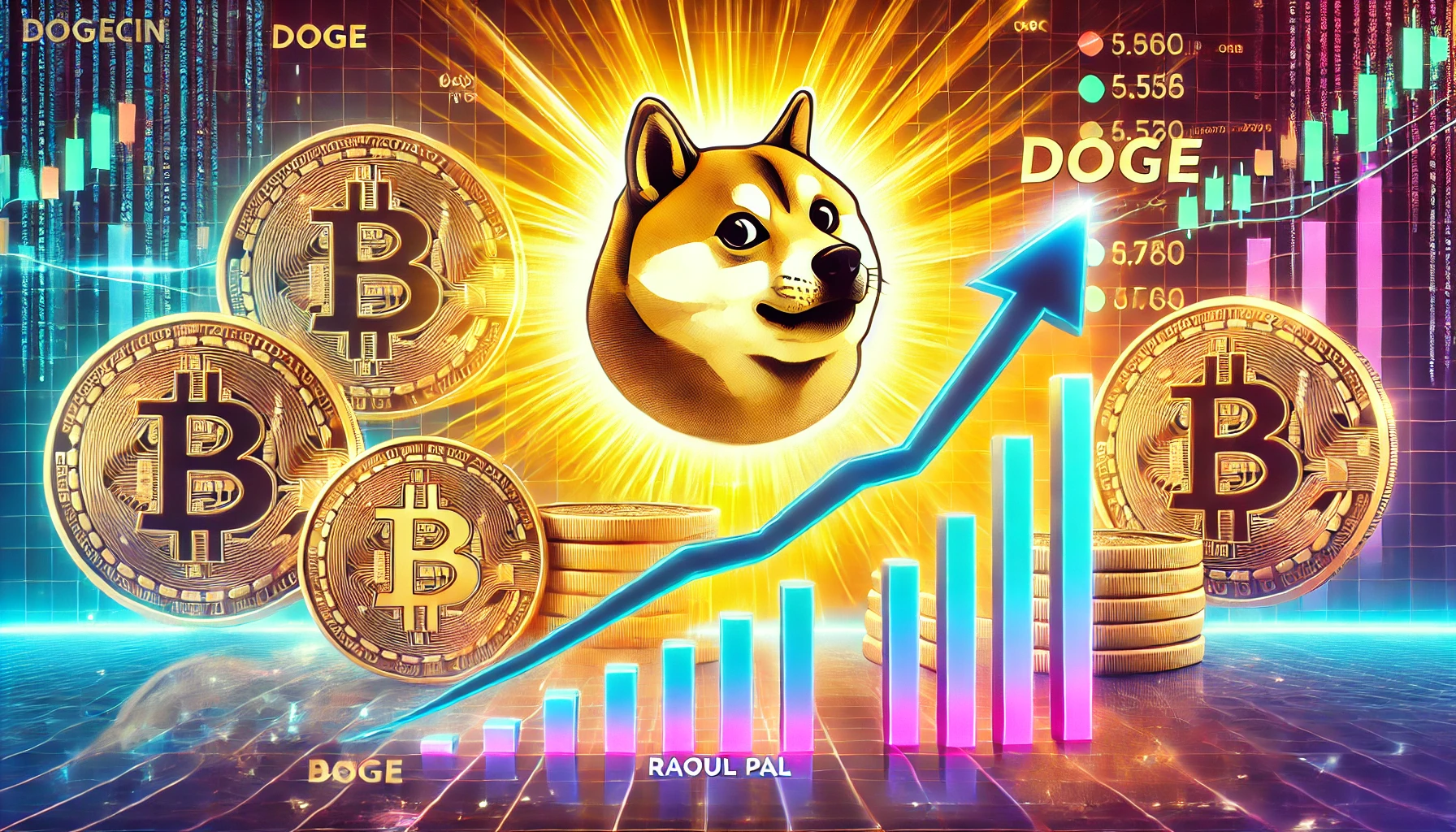 Dogecoin (DOGE) suit une dynamique haussière et surperforme Bitcoin de 550 % depuis son lancement