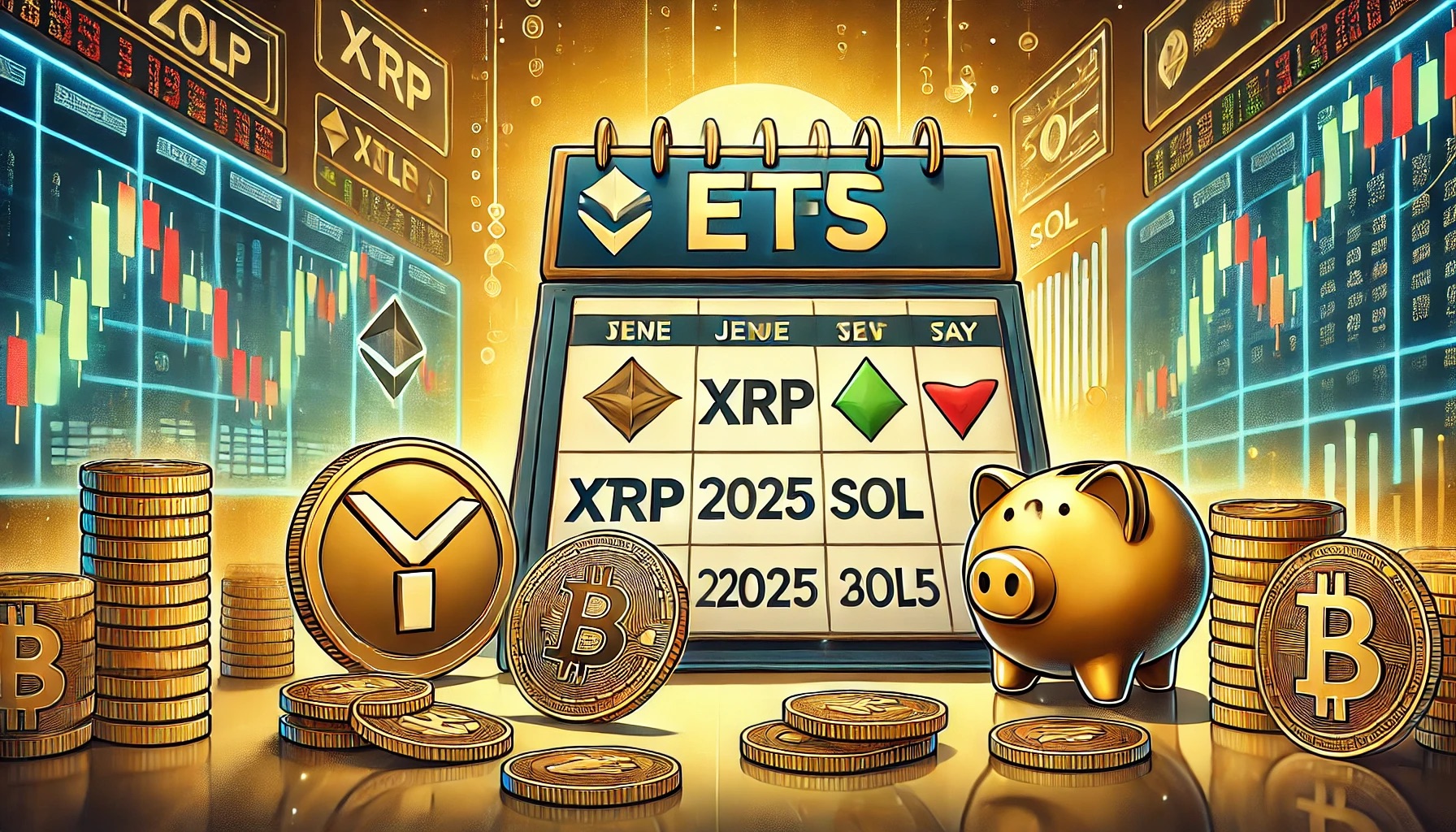 XRP 和 SOL ETF 面临监管障碍，可能在 2025 年获得批准：彭博社