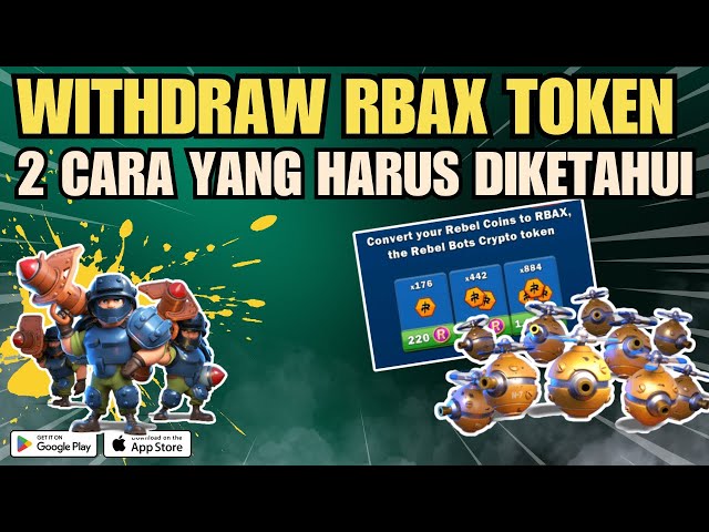 2 Cara Withdraw Rebel Token Ke Token RBAX Game NFT Epic War | Sesepuh NFT