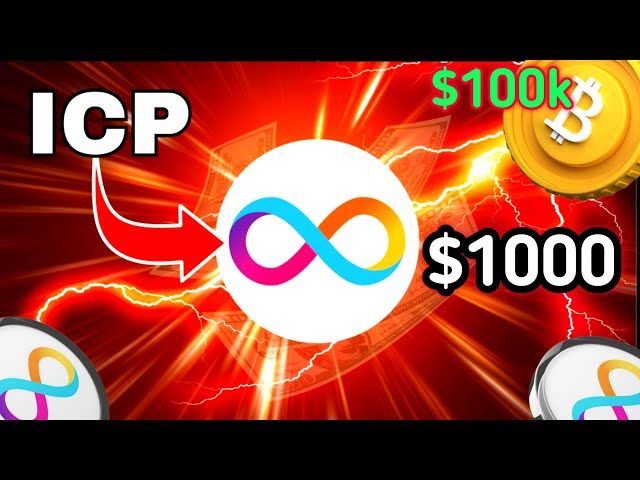 INTERNET COMPUTER $ICP $1000, ICP PRICE PREDICTION, Bitcoin Falls