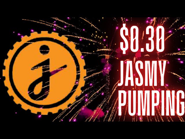 Jasmy 幣將達到 0.30 美元！這次下跌應該是一次大買！真正的幫浦很快就開始了！