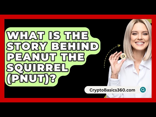 What Is the Story Behind Peanut the Squirrel (PNUT)? - CryptoBasics360.com