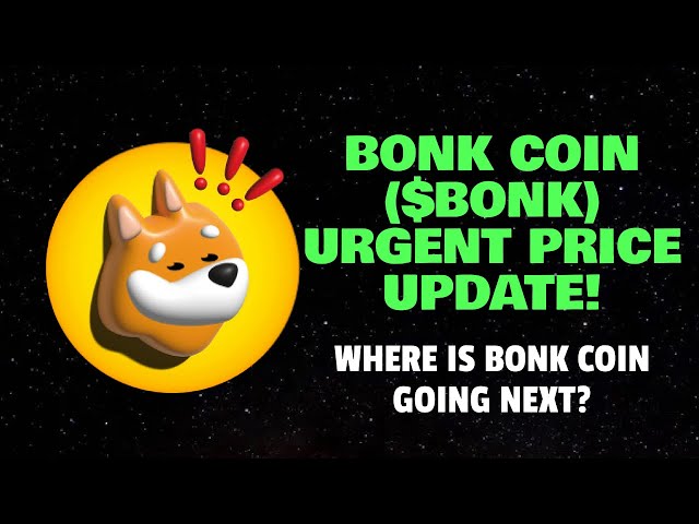 BONK COIN ($BONK) 价格紧急更新！ （邦克下一步将走向何方？）