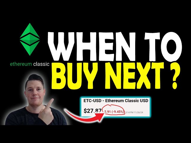 Wann man als nächstes Ethereum Classic KAUFEN sollte │ Wichtige ETC-Umkehr folgt 🔥 Unbedingt das Video ansehen