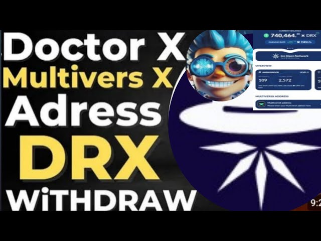 DRX 代币提现流程 || DRX 钱包连接 || Doctor X Multivers X 钱包地址连接