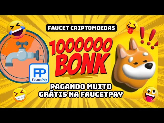 FAUCETPAY에서 100000 BONK를 많이 지불하는 FAUCET #faucet #autofaucet #bonk