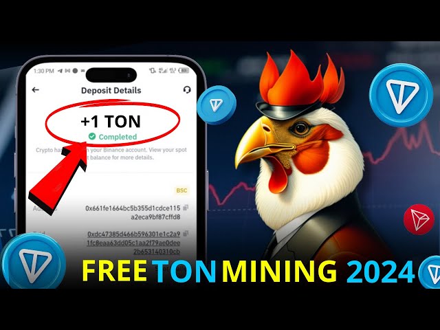 Site Web gratuit de TonCoin Mining | Obtenez gratuitement une pièce de 5 $ par jour