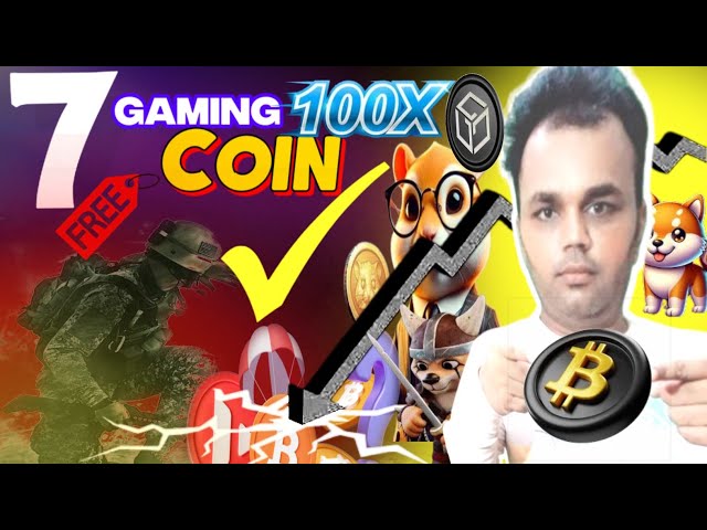 7 Gaming coin Bullish move 🔊Achetez avant 100x reach📣 projet de jeu crypto pour Bull run🔜 #btc #gamefi