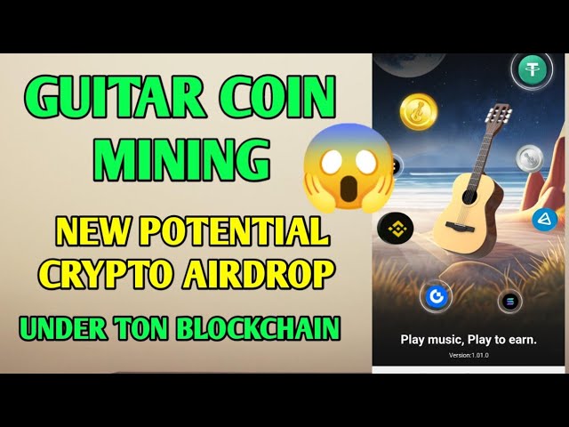 Extraction de pièces de guitare | Nouveau largage potentiel de Crypto | Sous une tonne de blockchain