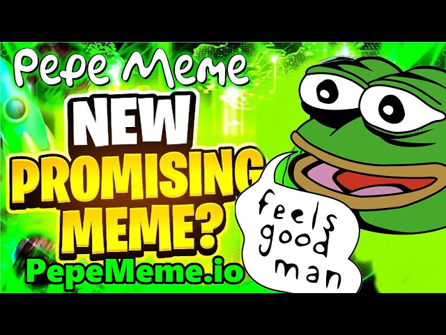 새로운 엄청난 이익 잠재력 Pepe Meme 코인 PepeMeme.io가 점점 더 커지고 있습니다!!