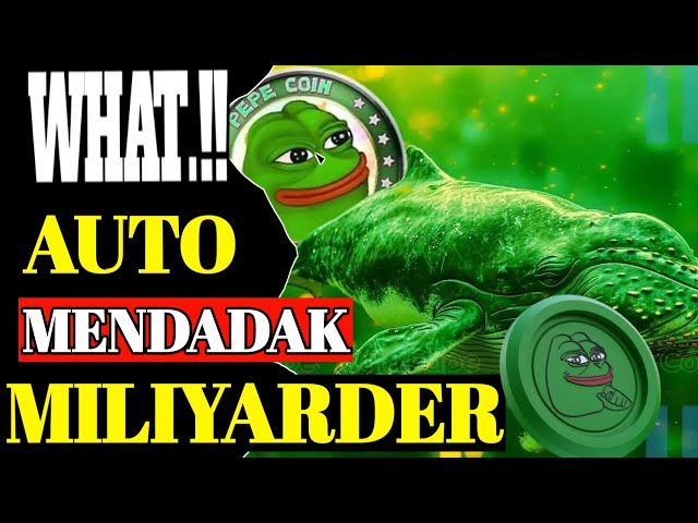 5,482,352% PEPE COIN😱 AUTO MENDADAK MILIYARDER‼️