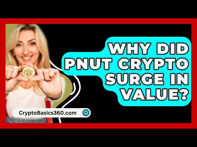 Why Did PNUT Crypto Surge in Value? - CryptoBasics360.com