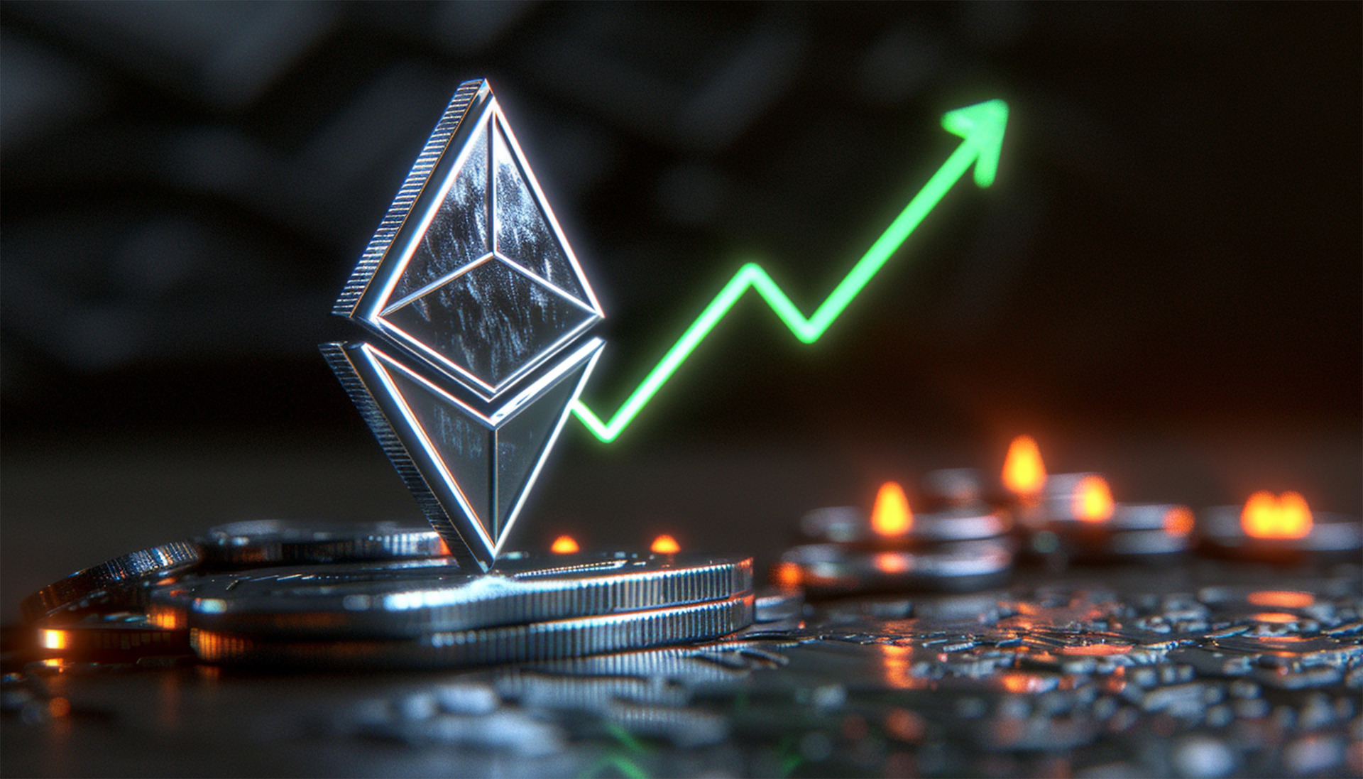 Ethereum (ETH) se remet d'une récente baisse de 8 %, mais c'est Ethereum (ETH) qui mène le rallye