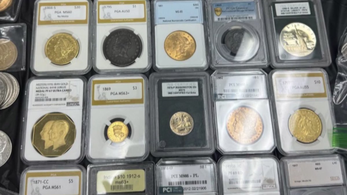 North Texas Coin Dealer Helps Reunite Man With $100K of Stolen Treasure After Rare Coins Show Up in His Shop