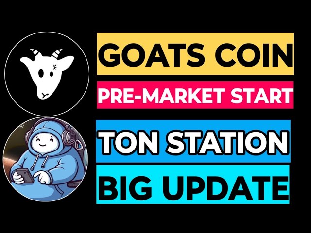 GOATS COIN GOOD NEWS GOATS BITGATE LISTING TON STATION BIGGEST GOOD NEWS SOON COIN LISTING