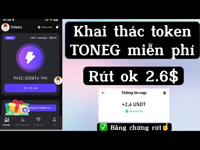 La récolte de riz du projet minier de tokens Toneg | Voici un pari d'argent frais pour vous les gars #kiemtienonline