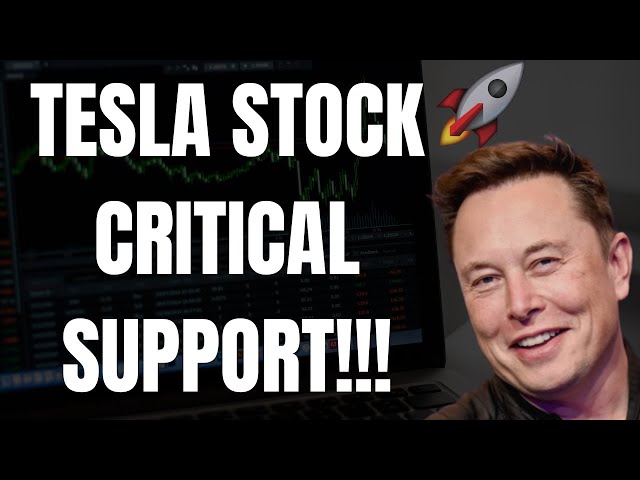 🔥KRITISCHE UNTERSTÜTZUNG FÜR DIE TESLA-AKTIE! TSLA-, SPY-, NVDA-, ES-, QQQ-, BTC-, COIN-, META- und MSFT-VORHERSAGEN! 🚀