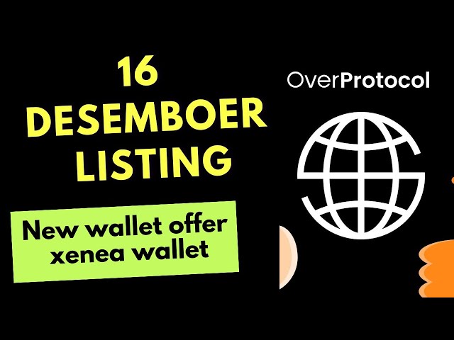 Sur la liste des jetons | Offre de portefeuille Xenea | #OverWallet #CryptoWalletOffre