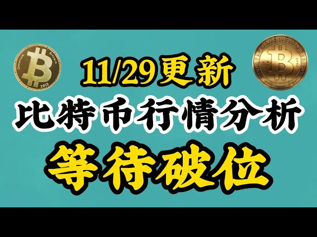 [11/29 Bitcoin BTC Market Analysis] Continues to fluctuate, mainly short-term during the day? #Bitcoin #btc #Ethereum #investment #virtual currency #nft #eth #cryptocurrency #crypto