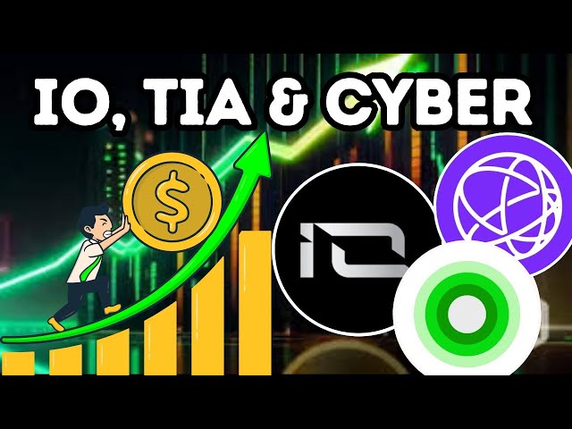 IO.NET, TIA & CYBER COIN UPDATES 2025 | THESE COINS WILL GIVE 4X-5X🤑| CRYPTO NEWS | CRYPTO UPDATES |